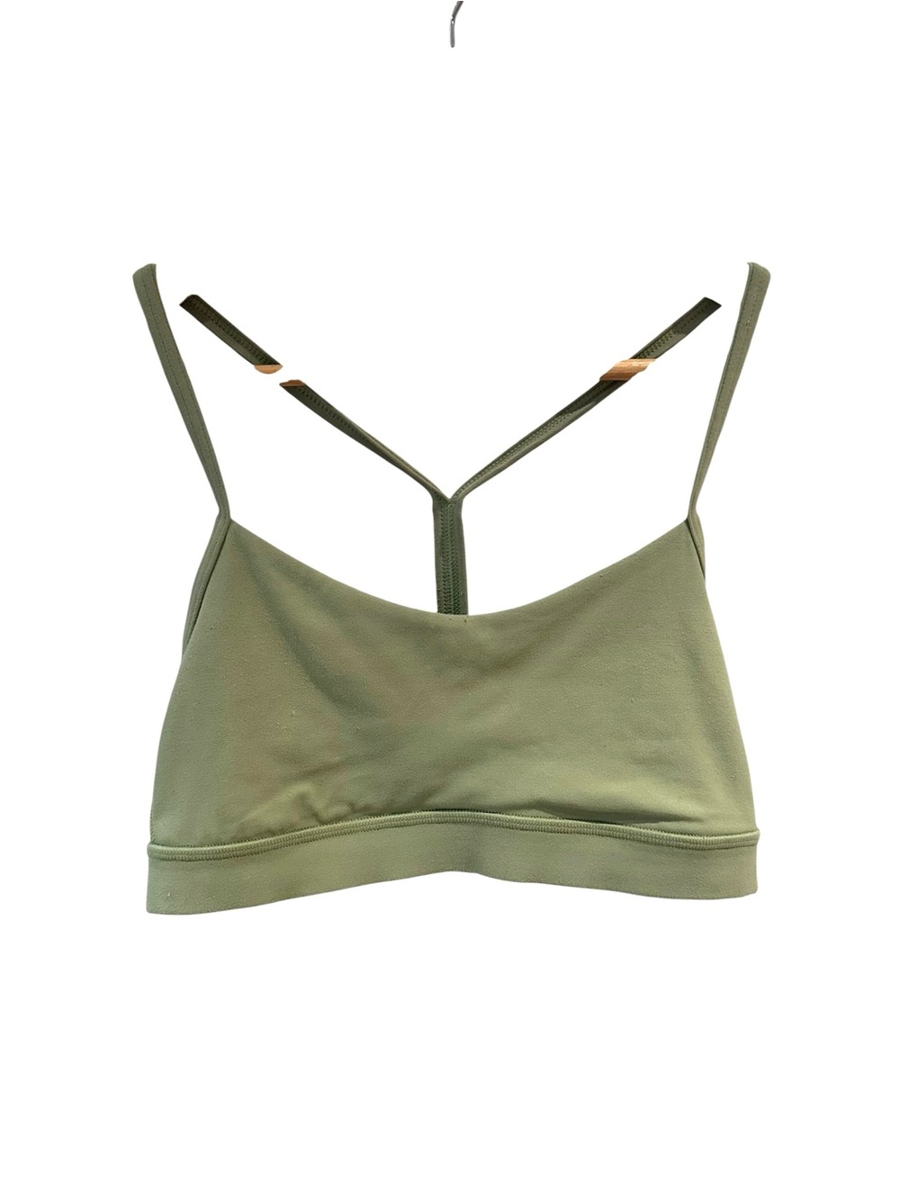 Lululemon Flow Y Light Support Bra Green‎ Size 6